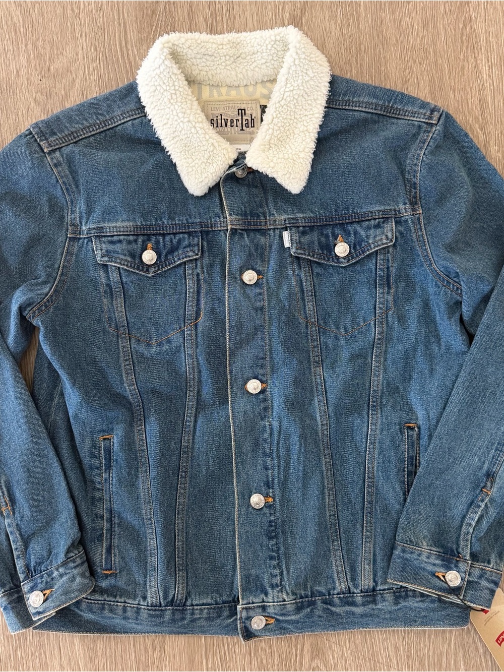 Levi's Silver Tab trucker denim jacket XL
